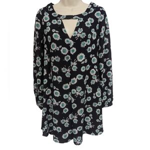 Express Band Collar Keyhole Daisy Dress Sz XS